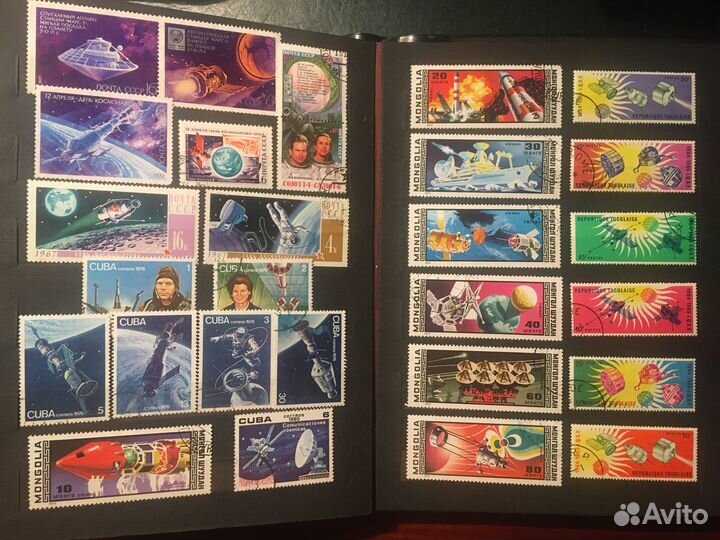 Альбом и 285 марок 