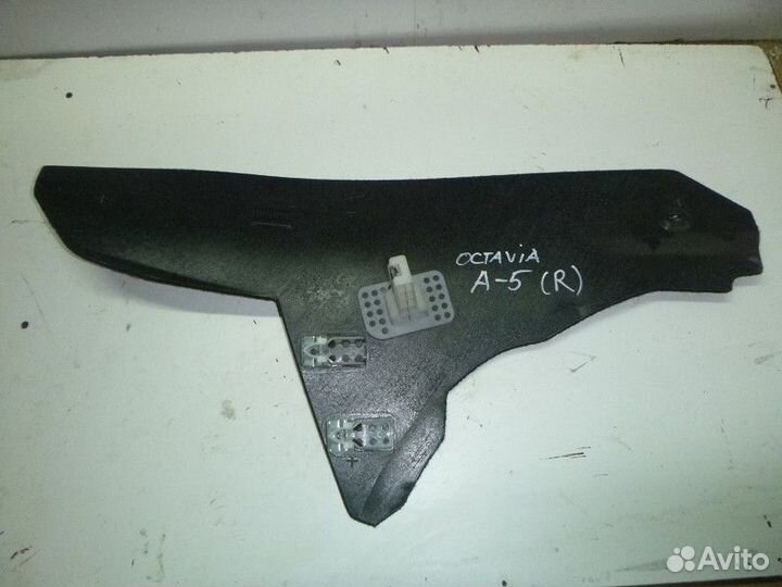 Накладка на консоль центральную skoda octavia (A5)