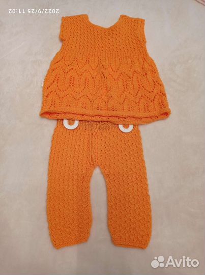 Вещи вязанные крючком детские