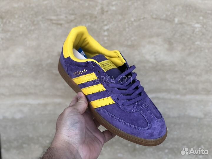 Кроссовки Adidas Handball Spezial Purple Yellow