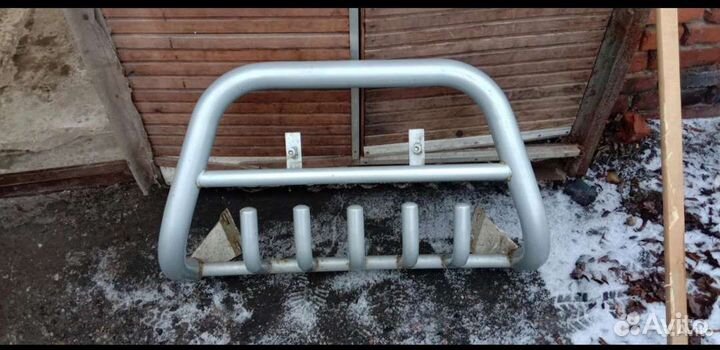 Кенгурятник,защита бампера на ниву