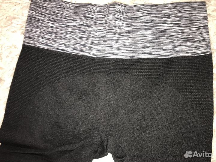 Легенсы спортивные с высокой талией