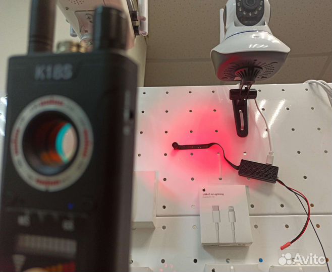 Детектор жучков трекеров маяков скрытых камер