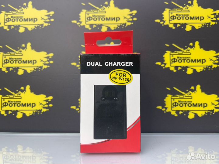 Двойное зарядное устройство fujifilm NP-W126