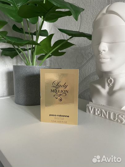 Пробник Paco rabanne lady million 1,5 мл спрей