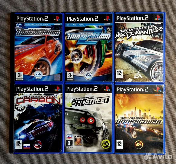 Need for speed collection PS2