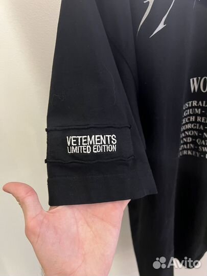 Vetements T-Shirt Patch