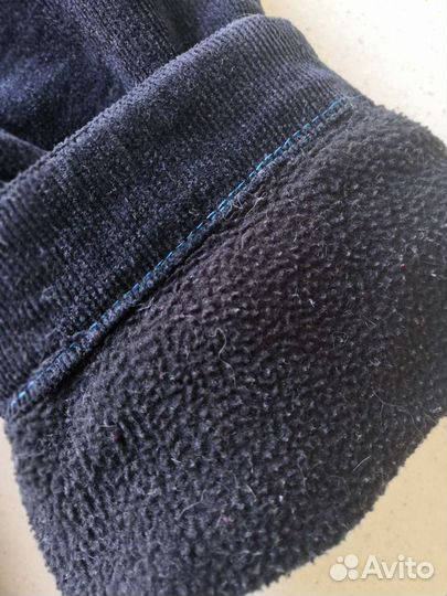 Полукомбинезон вельветовый на флисе