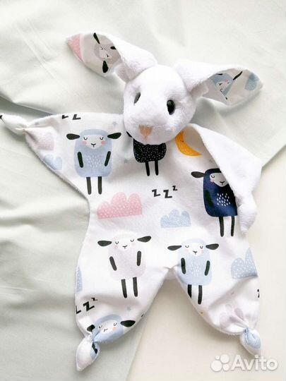 Игрушка комфортер заяц