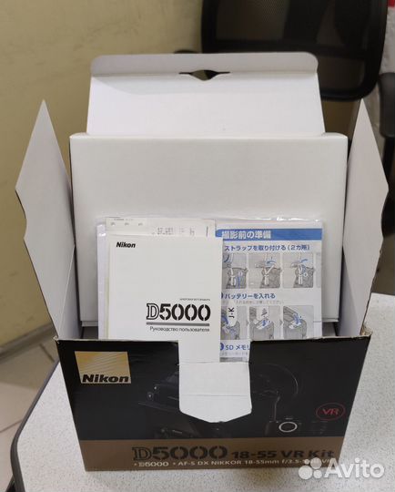 Зеркальный фотоаппарат Nikon D5000 18-55 VR Kit