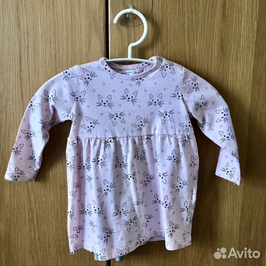 Вещи пакетом для девочки 74-80