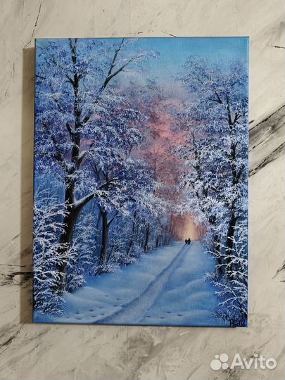 Картина маслом на холсте