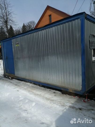 Аренда бытовок 6х2,4