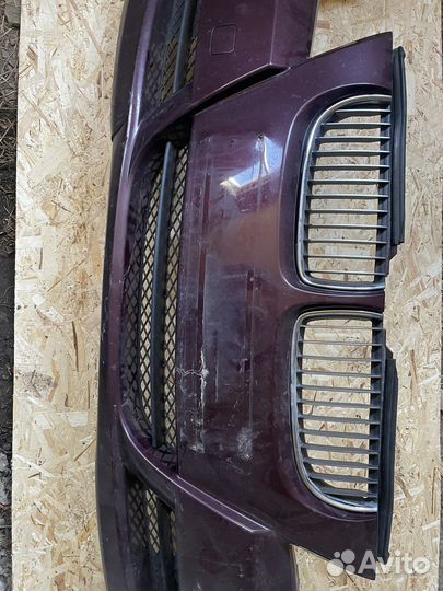 Передний бампер bmw e 90 дорест