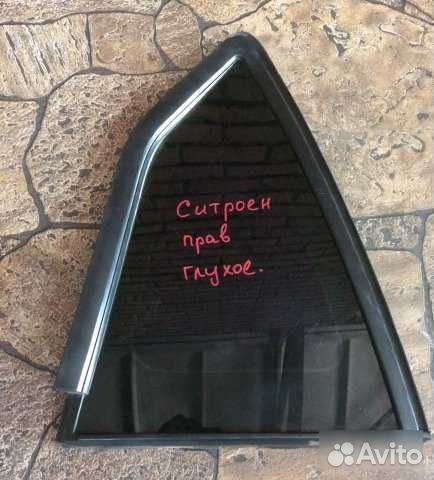 Стекло глухое заднее левое Citroen C4