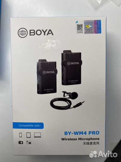Микрофоны петлички BY-K2 BY-M3 BY-WM4 Pro