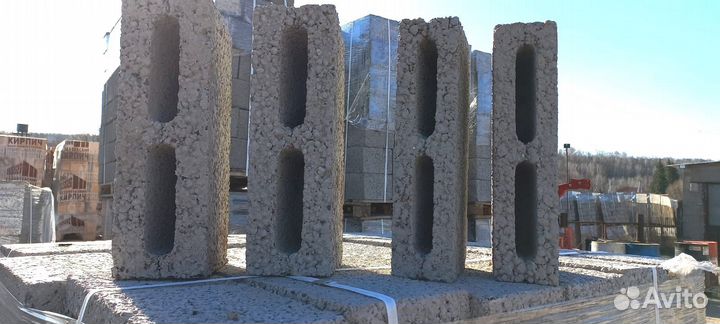 Блоки керамзитобетонные керамзитные шлакоблоки аг