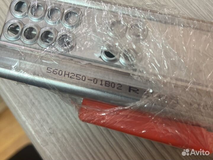 Тандем полного выдвижения с доводчиком на 250