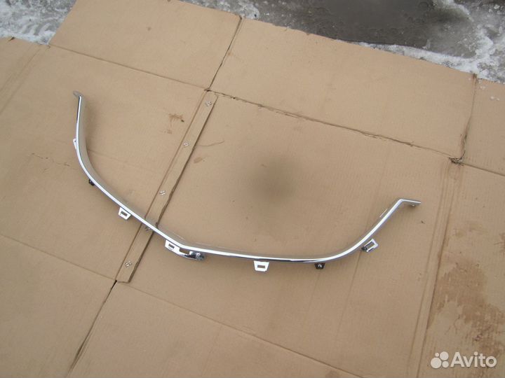 Хром молдинг решётки радиатора Mazda CX 5 2011-17