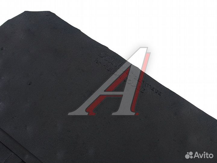 Коврик салона hyundai Solaris (10-16) резина черный (5 предм.) seintex