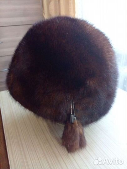 Шапка норковая женская