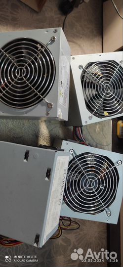 Блок питания для пк 350w 4 штуки