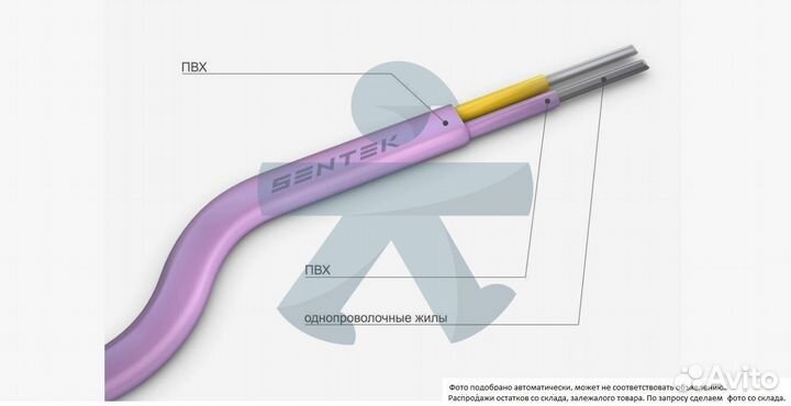 Птвв-хк 2х0,5 Компенсационный 17 м