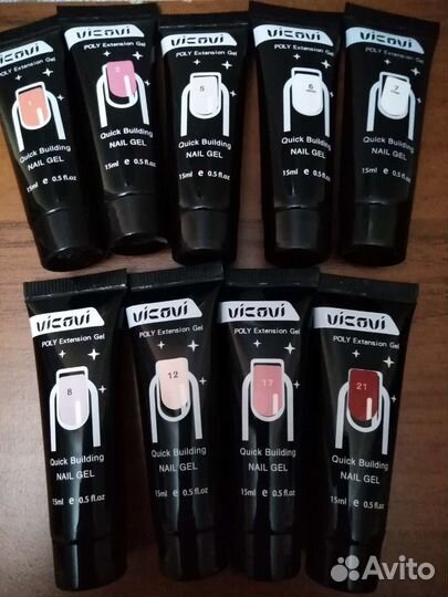 Полигель для наращивания ногтей