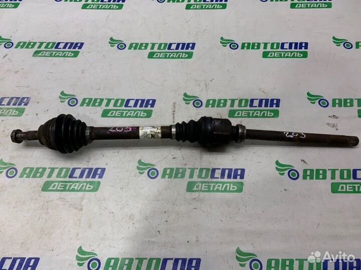 Привод в сборе передний правый Peugeot 308 хетчбек