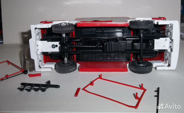 Eligor 1/43 MAN tunnel Fire Engine, на реставрацию