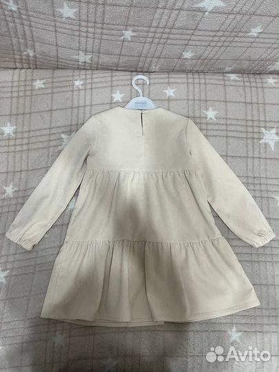 Платье детское бежевое