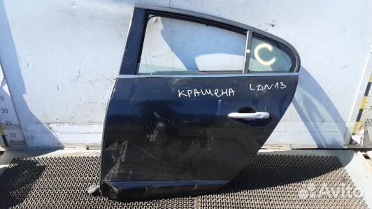 Дверь задняя левая renault fluence 1 (LDN13FG01)