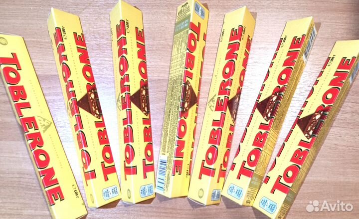 Шоколад Toblerone молочный, с мед-минд. нугой 100г