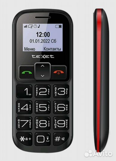 TeXet TM-B322