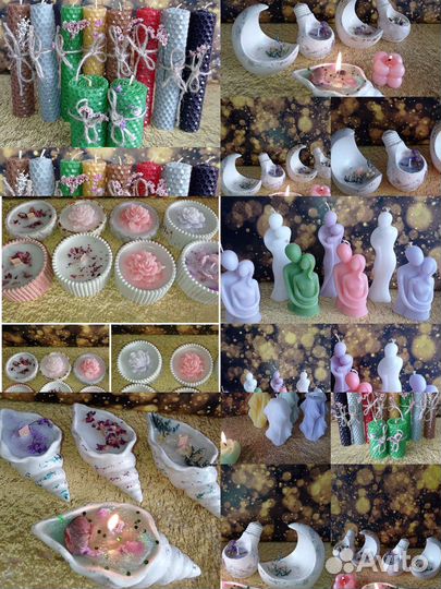 Свечи ручной работы