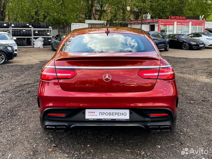 Mercedes-Benz GLE-класс Coupe 3.0 AT, 2015, 160 000 км