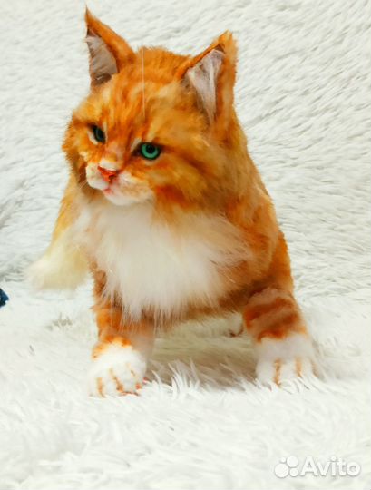 Интерьерная игрушка котик