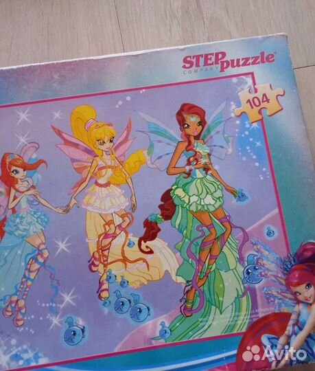 Пазлы Winx (104 и 80 дет) (за оба)