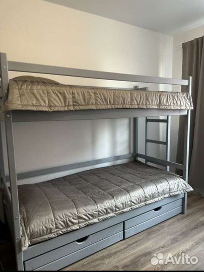 Детская двухъярусная кровать