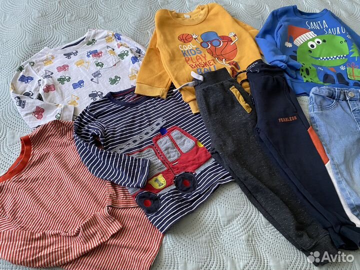 Пакет вещей для мальчика 92 рост