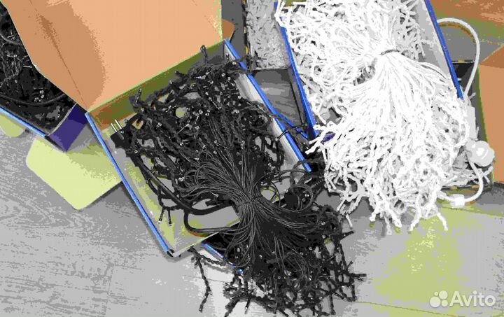 Гирлянда уличная 25м