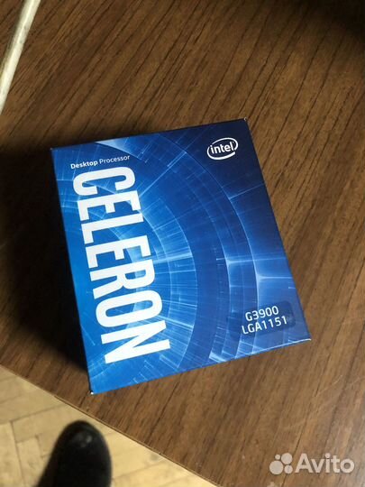Процессор Celeron g3900 lga 1151