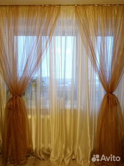 Тюль паутинка