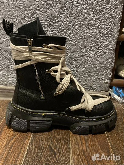Rick owens dr martens megalace