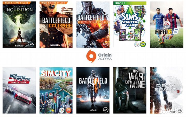 EA App Origin Play Ориджин игры ключ