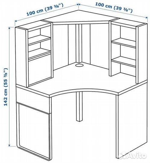 Стол письменный IKEA