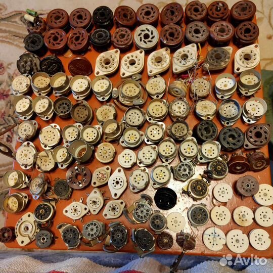 Панельки для радиоламп