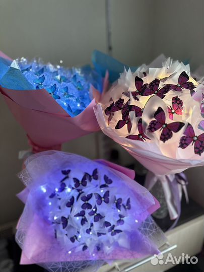 Букет из бабочек