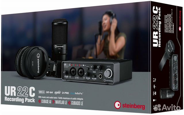 Комплект для звукозаписи Steinberg UR22C