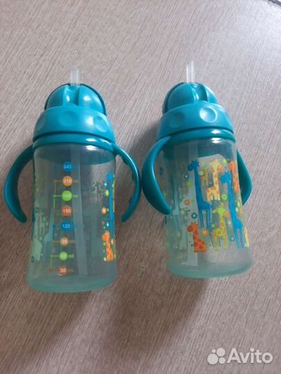 Поильник с трубочкой